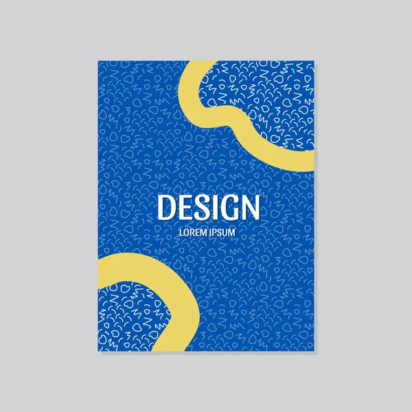 インク テンプレート コレクションのベクトル イラスト デザイン — ストックベクタ
