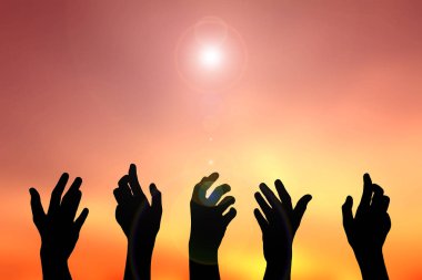 Siluet el. Kavram yardım