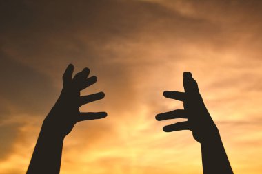 Siluet el. Kavram yardım