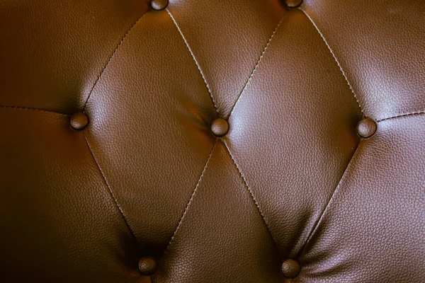 Close up leather sofa background for texture