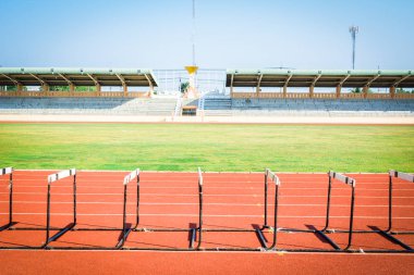 Engelli yarış Stadyumu yolda