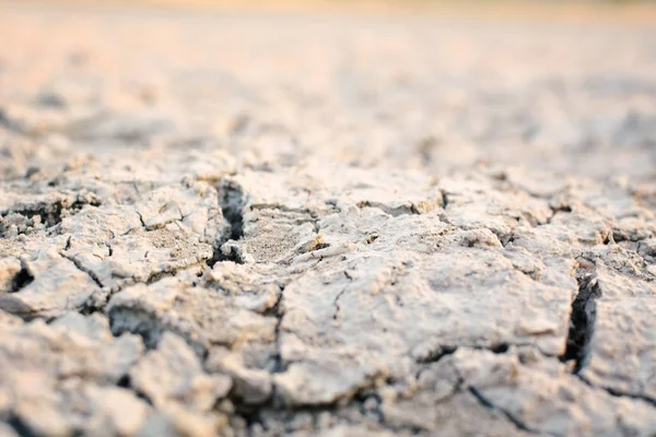 Crack fundo seco, conceito de seca — Fotografia de Stock