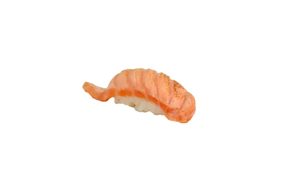 Salmone affumicato sushi nigiri cucina giapponese — Foto Stock
