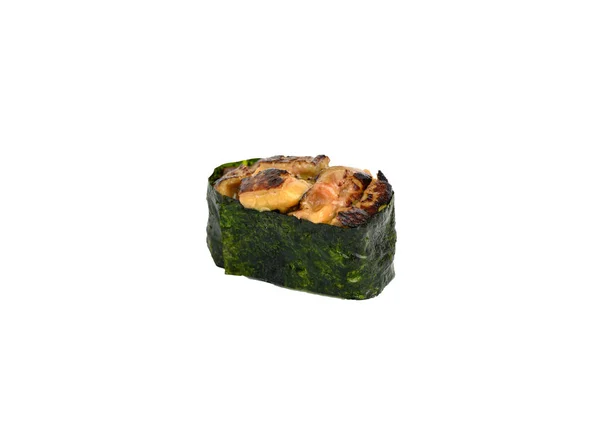 Foiegras smoked seaweed sushi roll japanese cusine — 스톡 사진