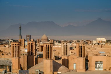 Historic city of Yazd, clipart