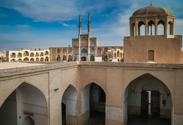 Yazd, utca-és városrészlet — Stock Fotó