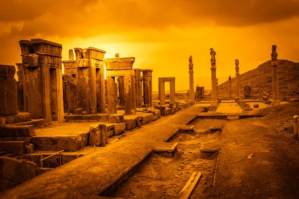 Ruïnes van de oude stad Persepolis — Stockfoto