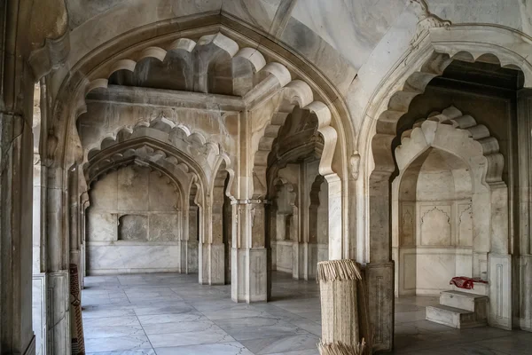 Interior de la mezquita, Lahore — Foto de Stock