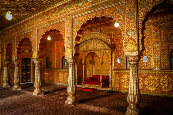 Interior del templo de Bikaner — Foto de Stock