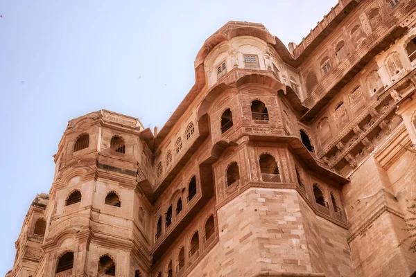 Forte meherangarh em Jodhpur — Fotografia de Stock