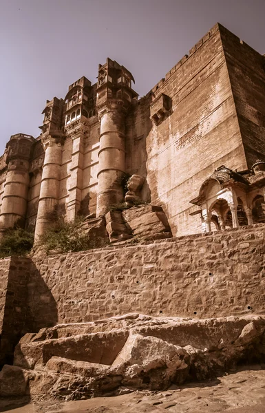 Fort Meherangarh w Jodhpur — Zdjęcie stockowe