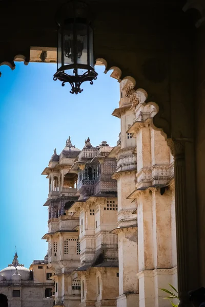 Vchod do paláce Udaipur — Stock fotografie