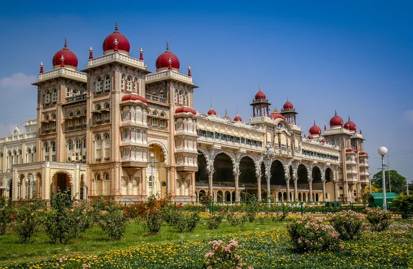 Palácio Maharajahs em Mysore — Fotografia de Stock