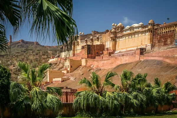 Amber fort v Indii — Stock fotografie