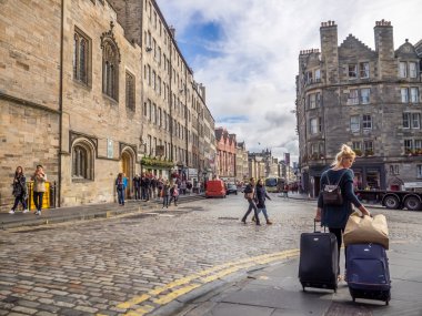 Edinburgh eski kentte sokak