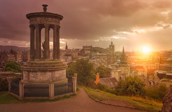 Calton Hill in Edinburgh — Stock Photo, Image