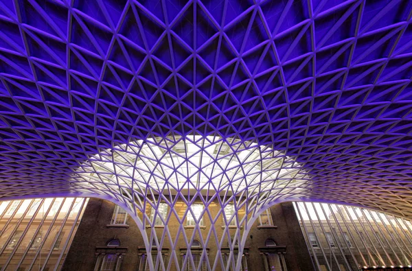 Techo de Kings Cross Station — Foto de Stock