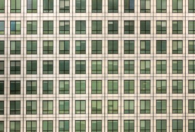 Bir ticari bina cephe