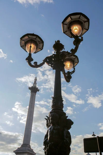 Lâmpada de rua de Londres — Fotografia de Stock