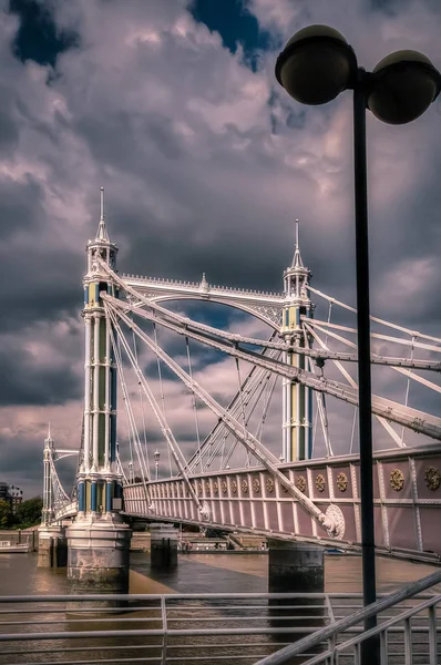 Puente de Chelsea en otoño — Foto de Stock