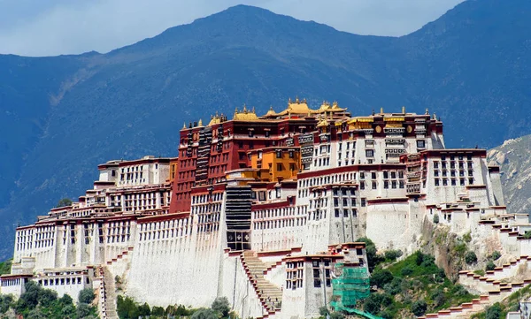 Palác Potala v Tibetu — Stock fotografie