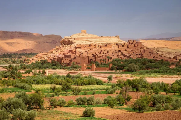 AIT Benhaddou, Марокканський стародавньої фортеці — стокове фото