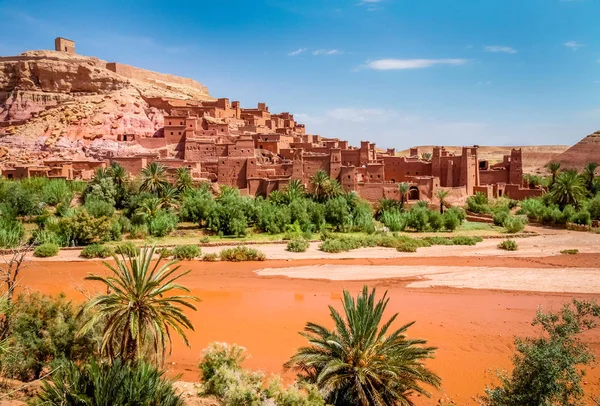 Ait Benhaddou, antigua fortaleza marroquí — Foto de Stock