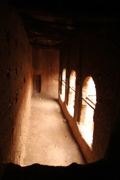 Old kasbah wnętrze — Zdjęcie stockowe
