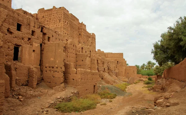 Ściany z old kasbah — Zdjęcie stockowe