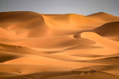 Merzouga çarpıcı kumulları