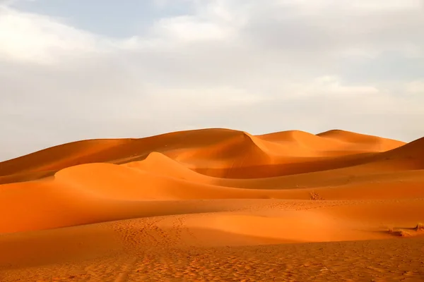 Dunas de areia deslumbrantes de Merzouga — Fotografia de Stock