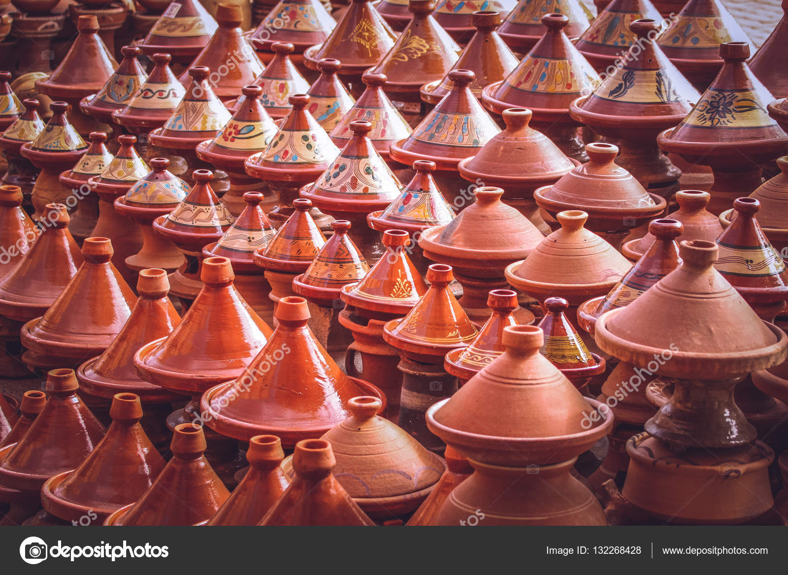 Marokkaanse tajine potten — Stockfoto © pawopa3336 132268428