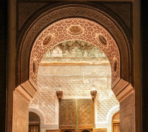 Interior de Telouet Kasbah — Fotografia de Stock