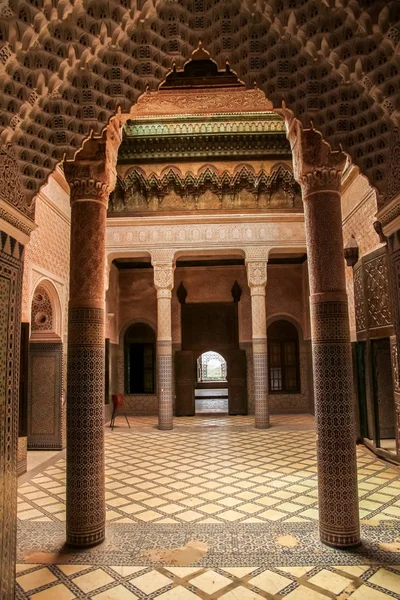 Interior de Telouet Kasbah — Fotografia de Stock