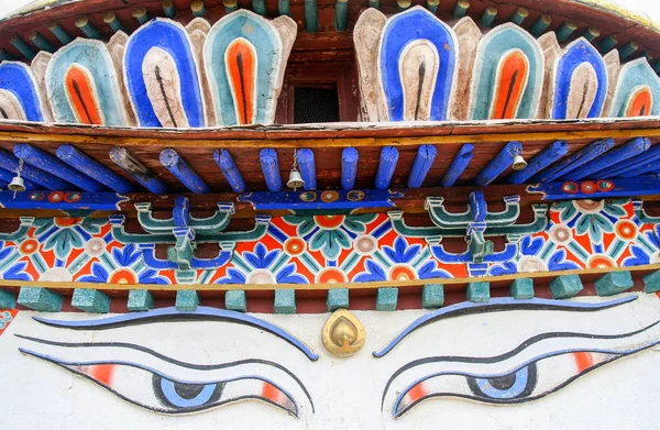Ojos y cabeza de Buda — Foto de Stock