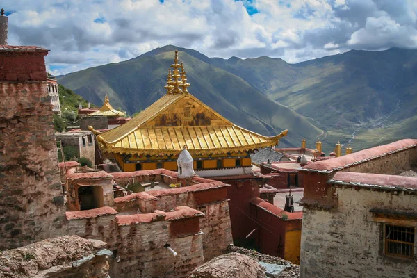 Monasterio Gyantse cerca de Lhasa —  Fotos de Stock