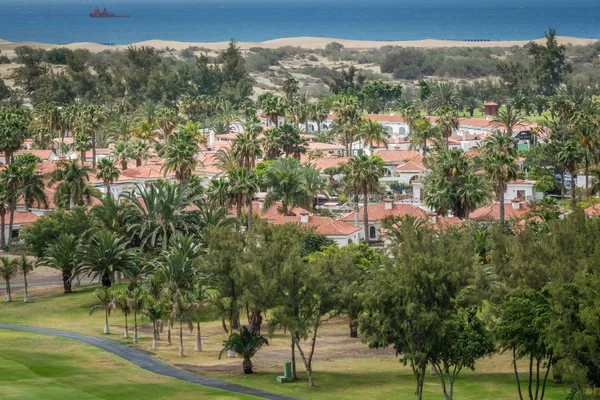 Tourist resorts in Maspalomas — Stock Photo, Image