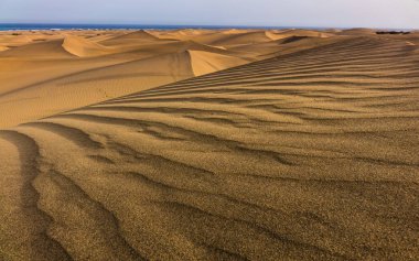 Kum tepeleri şekiller ve desenler