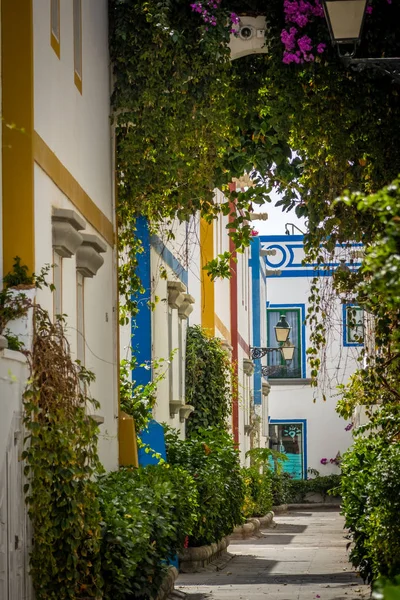 Puerto de Mogan backstreet — Stockfoto