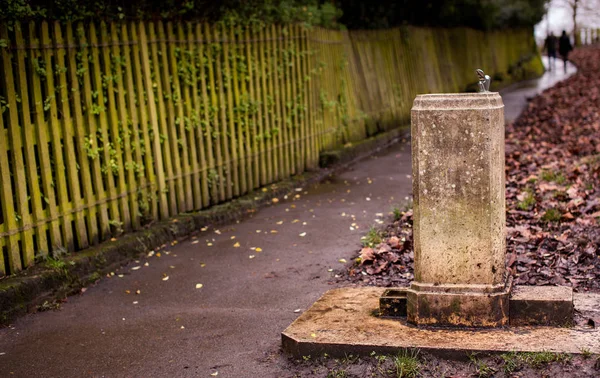 Drinking fountain in a park — Stock Photo, Image