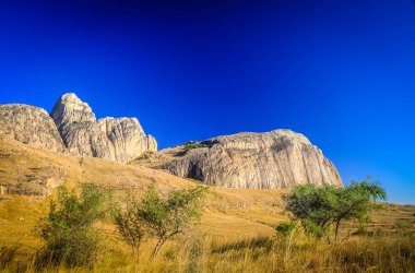 Madagaskar dağlarında