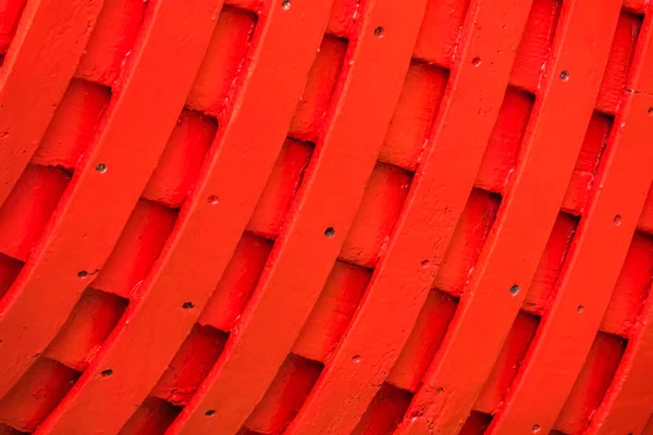 Pattern on the fishermen boat side — Stock Photo, Image