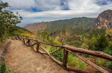 Manzara La Gomera, Kanarya Adaları, İspanya