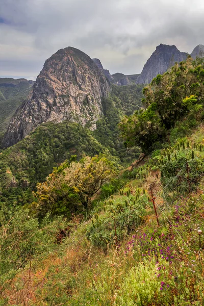 Agando rock em La Gomera — Fotografia de Stock