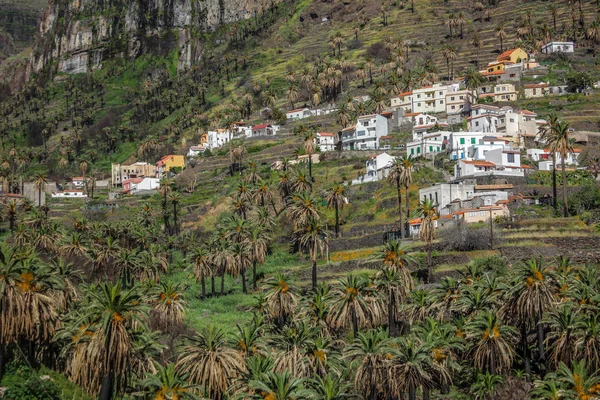 Hillside hem i den vackra Valle Gran Rey — Stockfoto