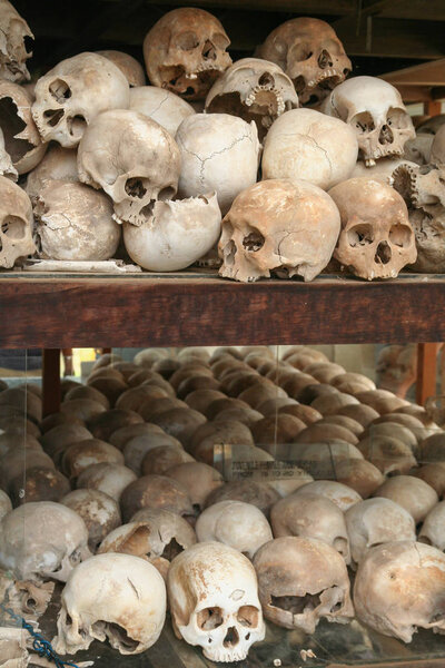 Skulls At Killing Fields