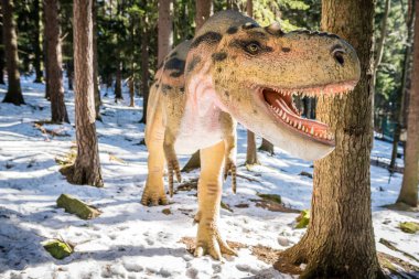 T-Rex dinozor Parkı içinde