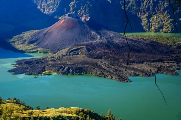 Gunung Rinjani volcano — Stockfoto