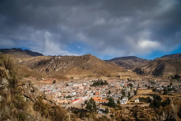 Pueblo de Chivas en Canyon Colca —  Fotos de Stock