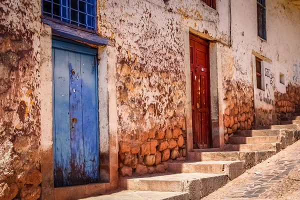 Ulica w cusco — Zdjęcie stockowe
